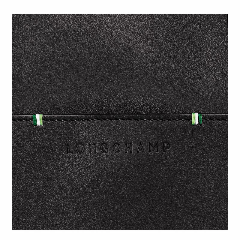 Longchamp sur Seine M Erkek Evrak Çantası Siyah Türkiye | 20048HCM001